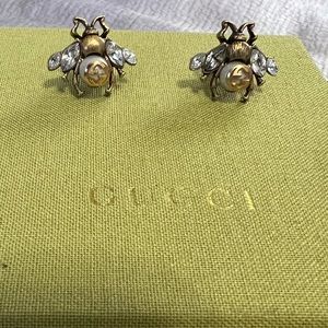 Gucci Bee Earrings NEW w Box